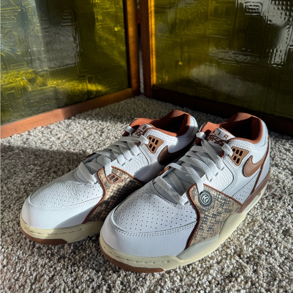Nike Air Flight ‘89 Pecan Snakeskin sneakers